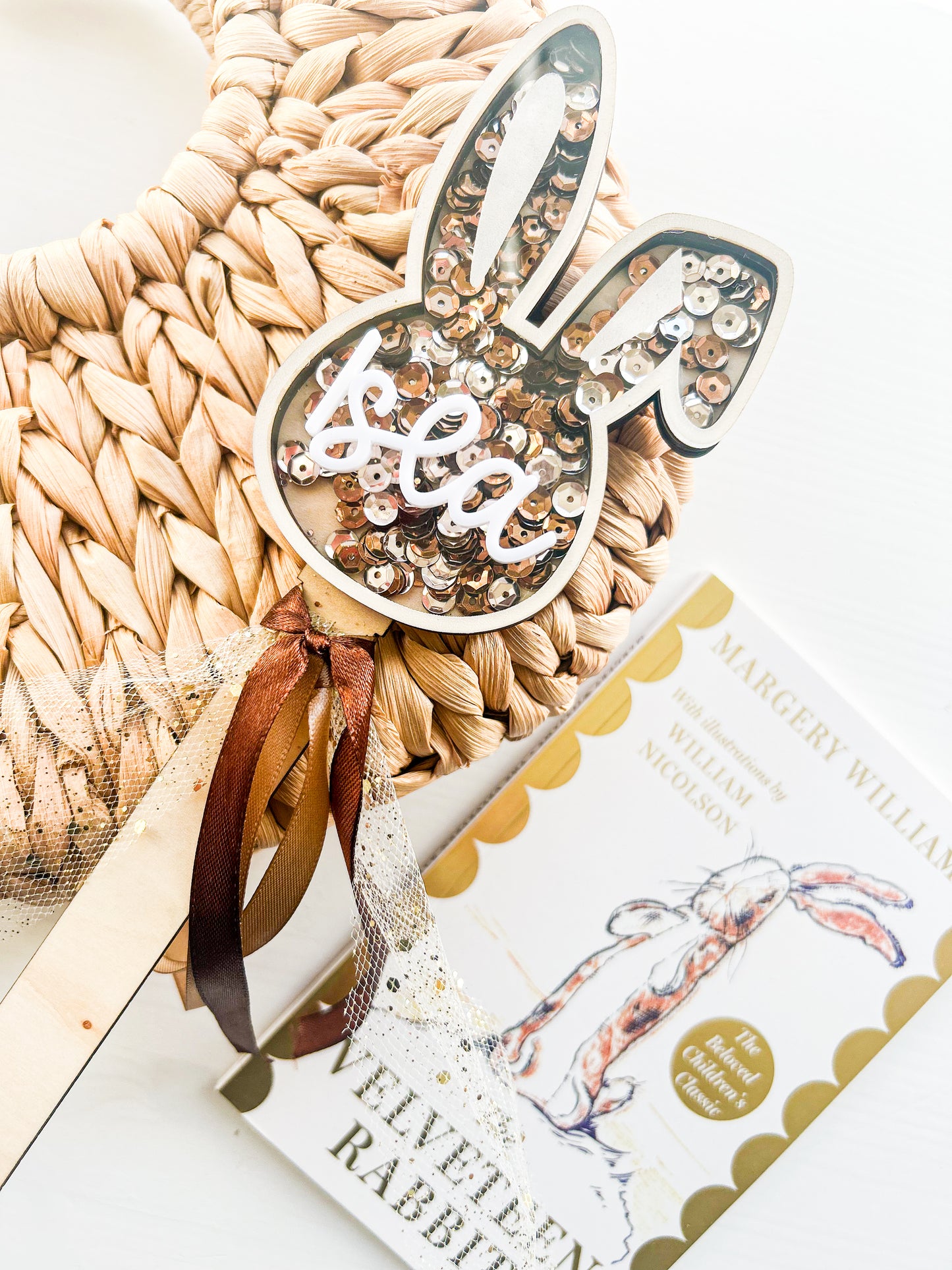 Easter Bunny Shaker Wand