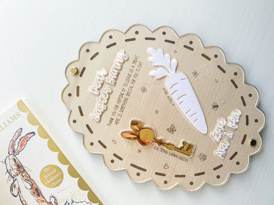 Easter Bunny treat board