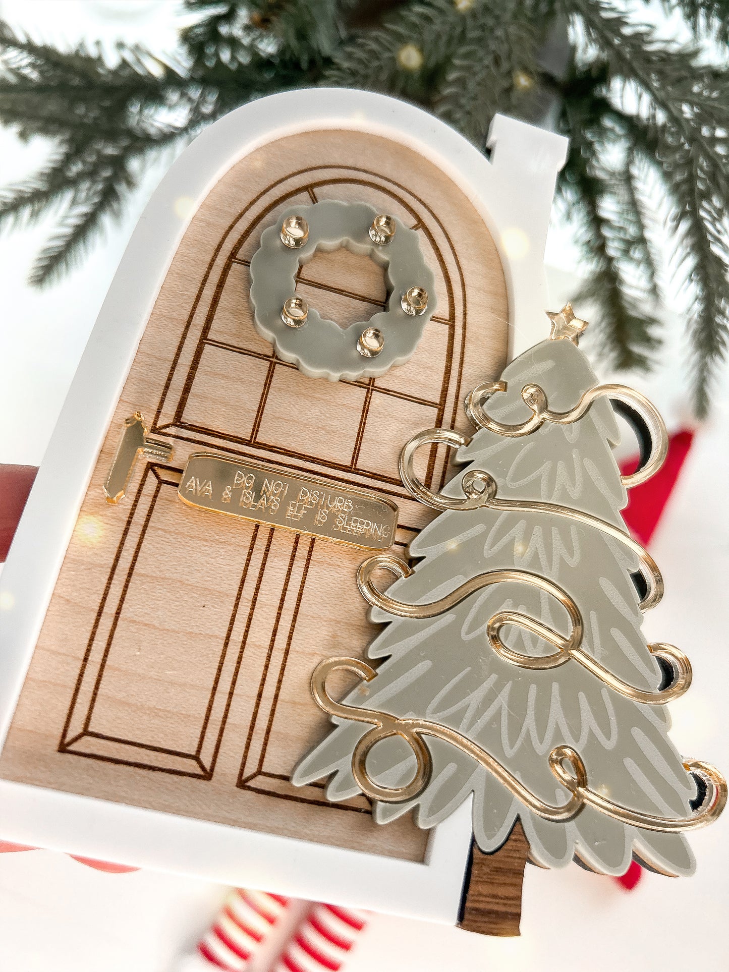 Christmas Elf Magic Door