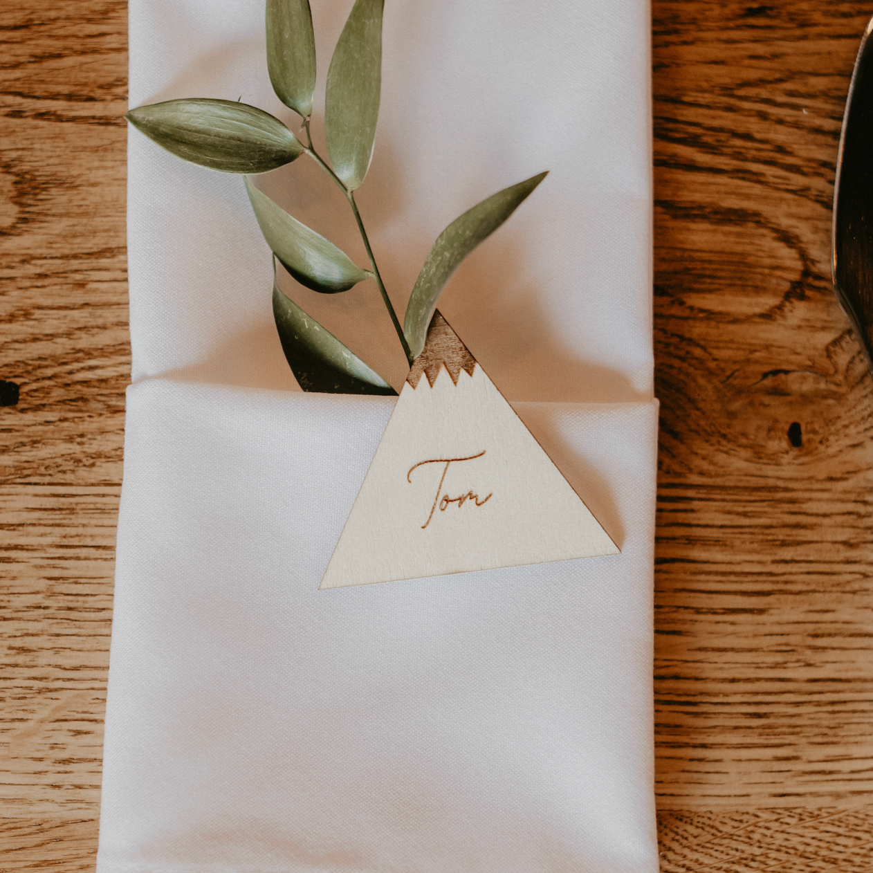 Mountain wedding place name